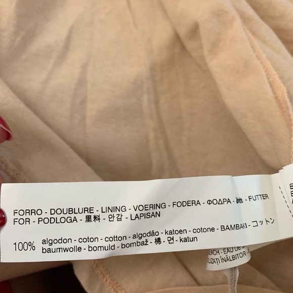 Zara Girls Casual Collection Metallic Rose Gold Sequins Size 11/12a - Picture 7 of 16